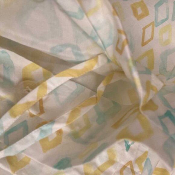 Sferra Geometrico Duvet Cover-Twin Size - Picture 4 of 7